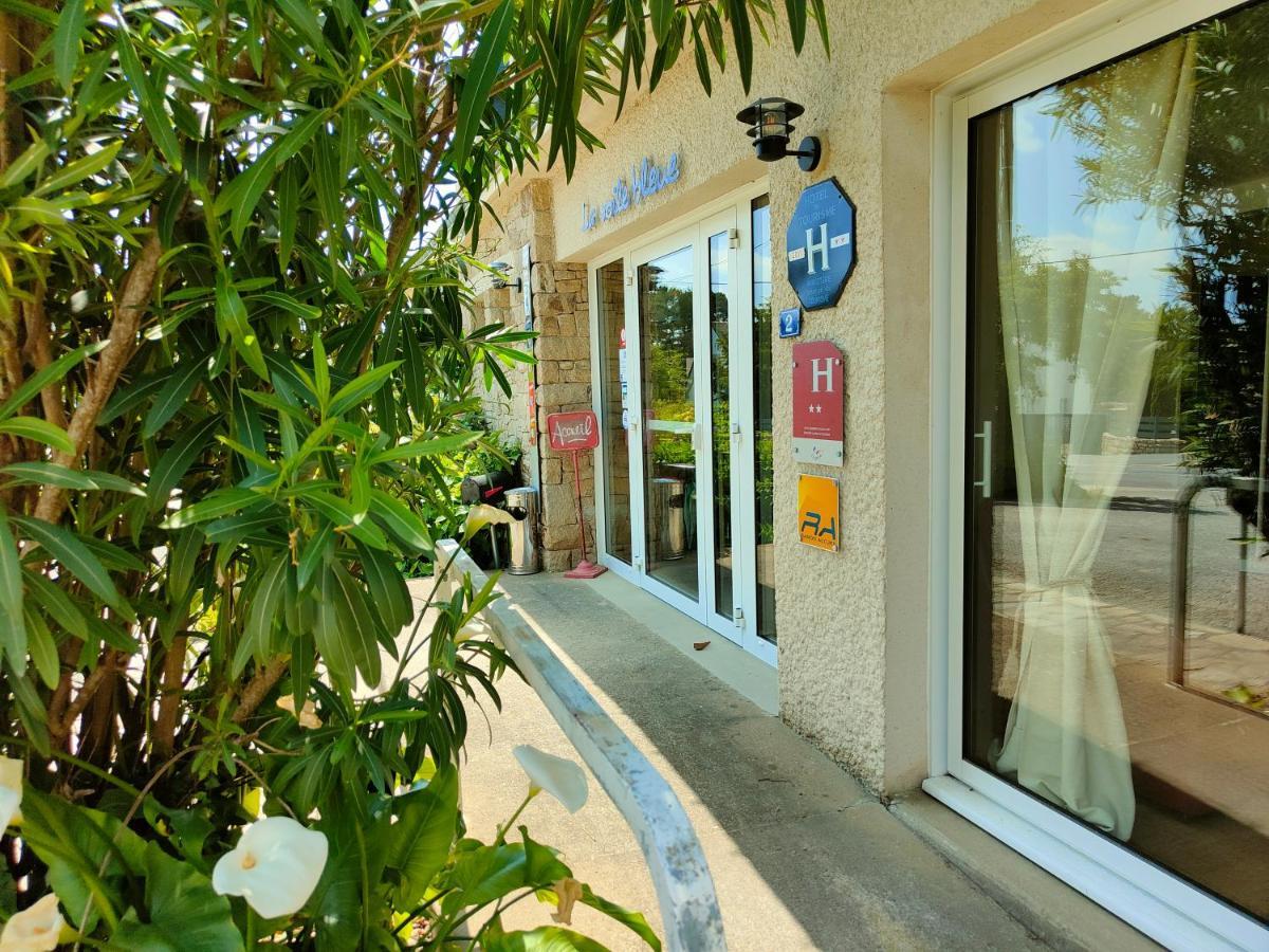 Hotel Restaurant La Voile Bleue Erdeven Esterno foto